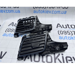 Дефлектор nero (чорний)/хром Audi A8 [4H] 2010-2017