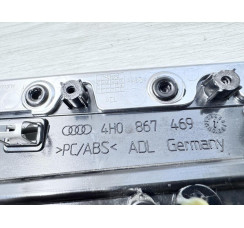 Накладка задніх лівих дверей Long у зборі з кнопками колір чорний Audi A8 [4H] 2010-2017