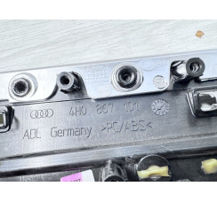 Декоративний молдинг двері лівий передній у зборі чорний Audi A8 [4H] 2010-2017