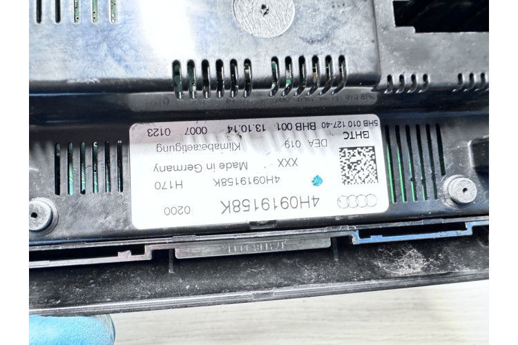 Блок климат контроля Audi A8 [4H] 2010-2017 4H0919158K
