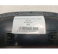 Заглушка консолі Audi A8 [4H] 2010-2017