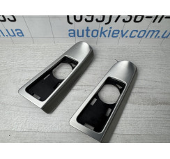 Решітка динаміка сіра/чорна Audi A8 [4H] 2010-2017