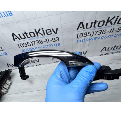 Ручка дверей ліва хром keyless чорна Audi Allroad quattro 2012-2019