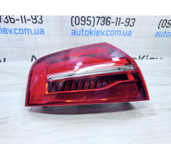 Ліхтар задній лівий зовнішній (відламані кріплення, відклеєне скло) Audi A8 [4H] 2010-2017