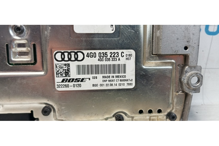 Підсилювач звуку Bose Audi Allroad quattro 2012-2019 4G0035223C Підсилювач звуку Bose Audi Allroad quattro 2012-2019 4G0035223C