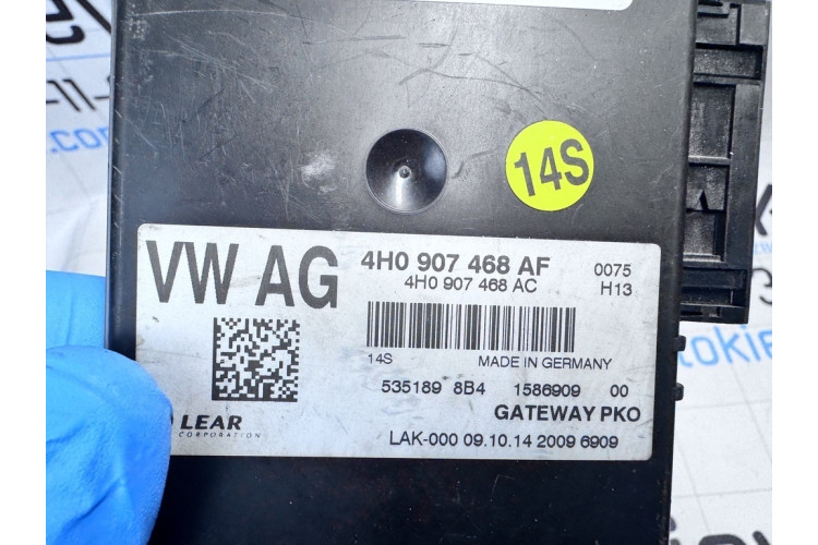 Блок управління gateway Audi A8 [4H] 2010-2017 4H0907468AF