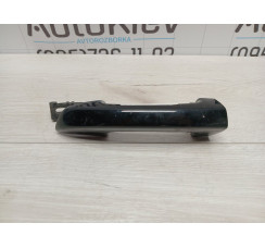 Ручка дверей задньої правої зовнішня чорного кольору Seat Alhambra 2010>