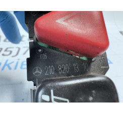 Кнопка увімкнення аварійного сигналу Mercedes Benz W210 E-Klasse 1995-2000