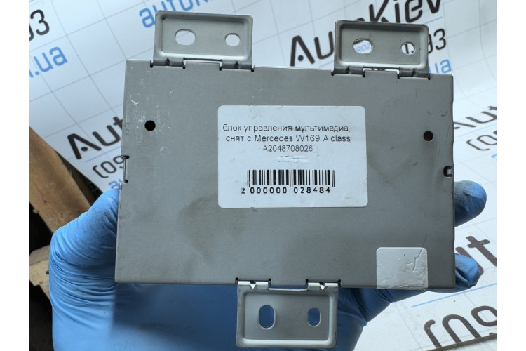 Блок управління мультимедіа Mercedes Benz GLK-Class X204 2008-2015 A2048708026