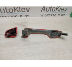 Ручка дверей задньої правої з ковпачком червона Kia Sportage 2016-2021