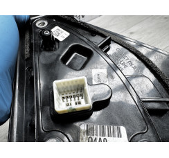 Дзеркало заднього виду ліве у червоному кольорі без вкладиша (8 pin) Kia Sportage 2016-2021