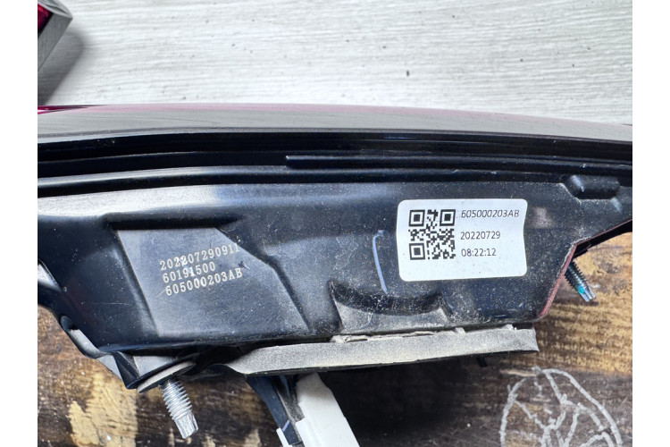 Фонарь задний левый на крышку багажника Chery Tiggo 7 pro| Tiggo 8 605000203АВ