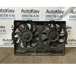 Вентиляторы радиатора дифузор Audi A8 D4 w12 6.3Fsi CEJA всборе