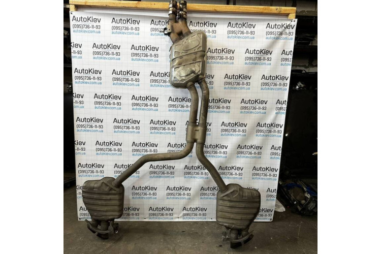Глушитель tlumik Audi a8 4h d4 w12 6.3 4h0253611e, 4h0253612l