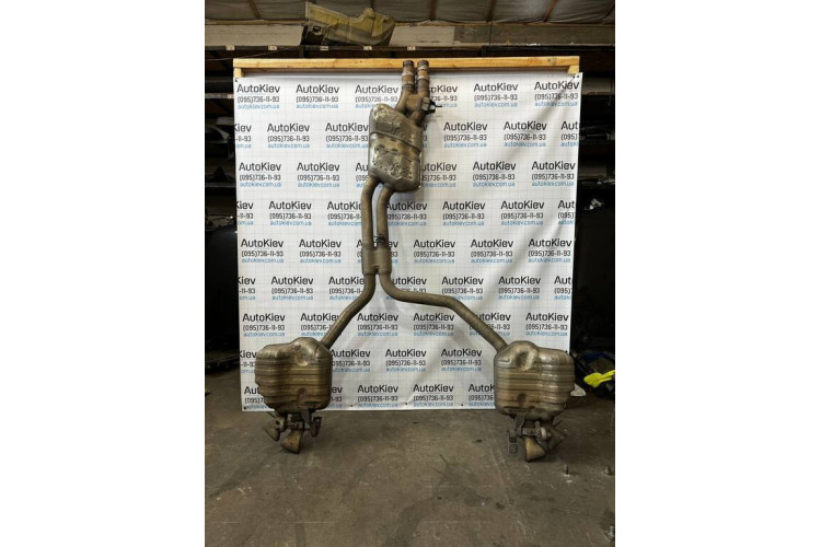 Глушитель tlumik Audi a8 4h d4 w12 6.3 4h0253611e, 4h0253612l