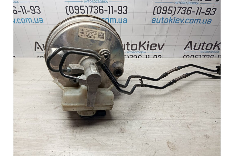Головний гальмівний циліндр із ваккумним підсилювачем у зборі Audi A8 D4 2010-2017 4H0612103C Головний гальмівний циліндр із ваккумним підсилювачем у зборі Audi A8 D4 2010-2017 4H0612103C