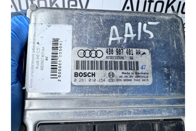 Блок керування двигуном Audi A6 [C5] 1997-2004 4B0907401AA