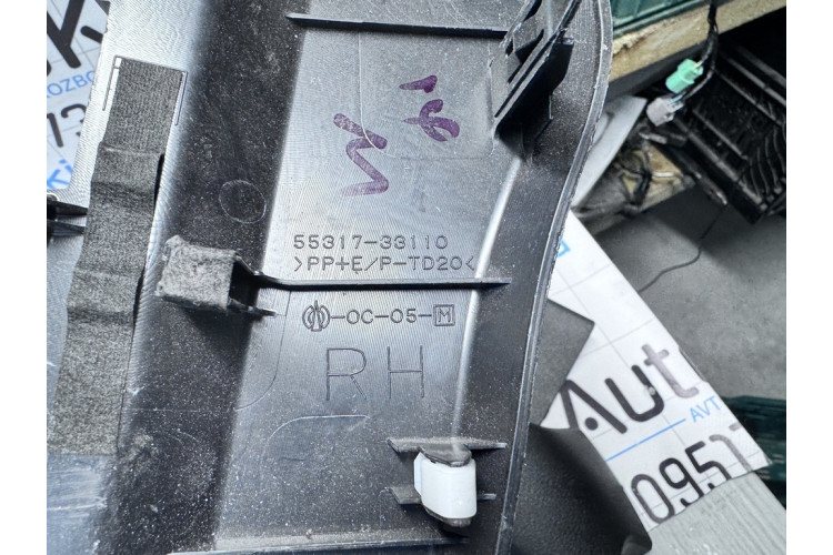 Накладка торпедо збоку права Lexus RX (XU30) 2003-2009 5531733110 Накладка торпедо збоку права Lexus RX (XU30) 2003-2009 5531733110