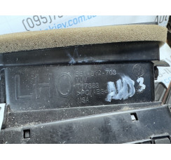 Повітропровід торпедо - ліва сторона VW Passat [B7] 2011-2015