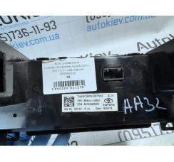 Блок керування клімат-контролем Toyota Camry V50 2011-2018