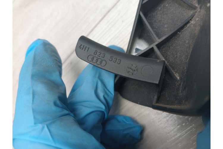 Ручка открытия капота коричневая/черная Audi A8 [4H] 2010-2017 4H1823533