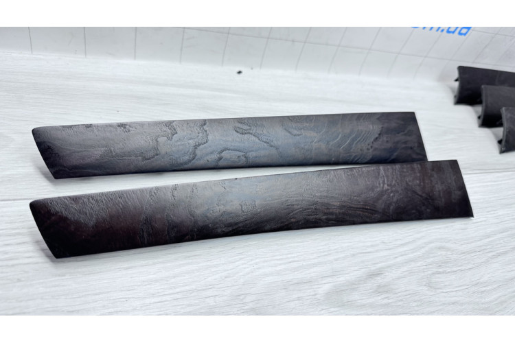 Декоративная накладка (дерево) задней левой двери Audi A8 [4H] 2010-2017 4H0867419