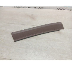 Обшивка стійки ліва чорна/коричнева Audi A8 [4H] 2010-2017