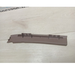 Обшивка стійки ліва чорна/коричнева Audi A8 [4H] 2010-2017