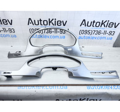 Накладка панелі приладів (матований алюміній) Audi A8 [4H] 2010-2017