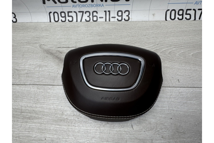 Подушка AIRBAG безпеки водія коричнева Audi A8 [4H] 2010-2017 4H0880201S