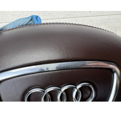 Подушка AIRBAG безпеки водія коричнева Audi A8 [4H] 2010-2017