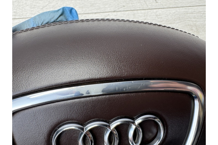 Подушка AIRBAG безпеки водія коричнева Audi A8 [4H] 2010-2017 4H0880201S