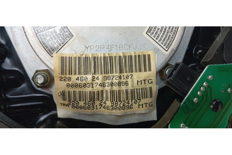 Подушка безопасности в руль Mercedes Benz W215 CL coupe 1999-2006 2204602498
