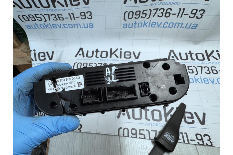 Блок управління клімат контролем Mercedes Benz W218 CLS 2011-2017 A2049003803 Блок управління клімат контролем Mercedes Benz W218 CLS 2011-2017 A2049003803