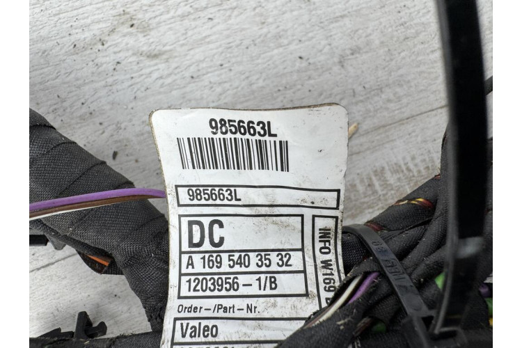 Жгут проводки двери Mercedes Benz W245 B-klasse 2005-2011 1695403532