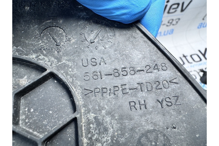 Заглушка торпеди VW Passat [B7] 2011-2015 561858248