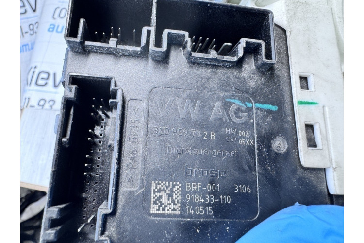 Комп'ютер двері передньої правої VW Passat [B7] 2011-2015 3C0959792B