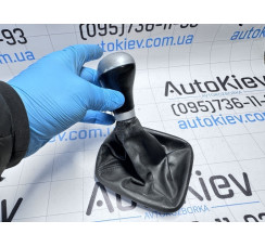 Сильфон ручка шкіряна хромована 6 передач Mercedes Benz W245 B-klasse 2005-2011