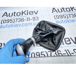 Сильфон ручка шкіряна хромована 6 передач Mercedes Benz W245 B-klasse 2005-2011