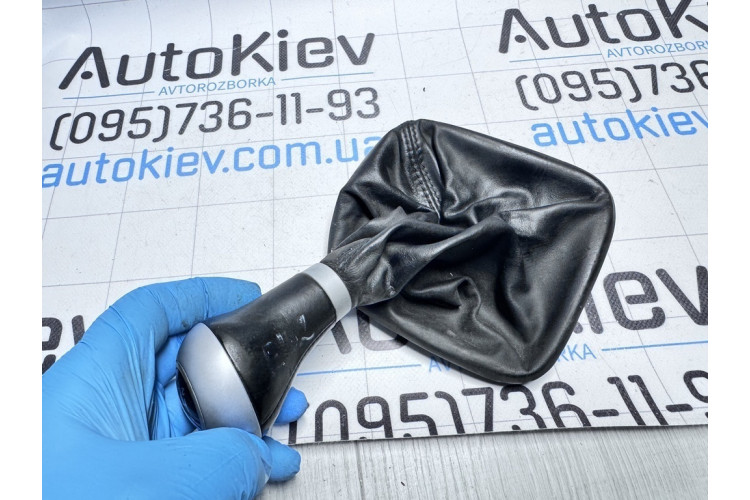 Сильфон ручка кожаная хромированная 6 передач Mercedes Benz W245 B-klasse 2005-2011 A1693643510