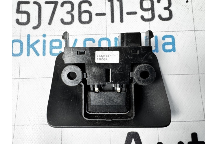 Кнопка фиксатора стояночного тормоза Volvo S80 2006-2016 31334637 Кнопка фиксатора стояночного тормоза Volvo S80 2006-2016 31334637