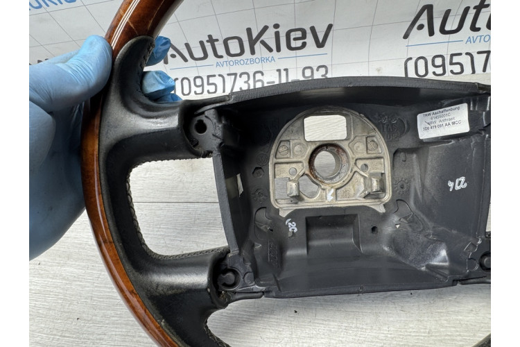 Руль дерево VW Phaeton 2002-2016 3d0419091aa Руль дерево VW Phaeton 2002-2016 3d0419091aa