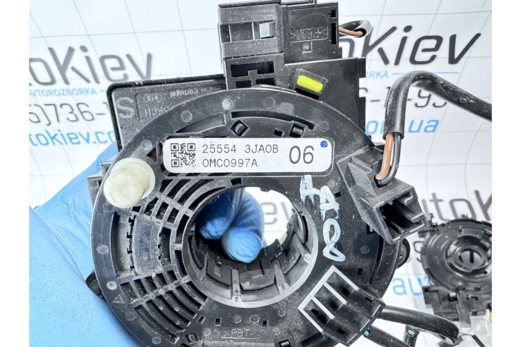 Кільце airbag контактне, шлейф керма Nissan Leaf I 2010-2017 255543JA0B