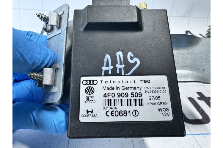 Блок управления отопителем Webasto VW Touareg 2002-2010 4F0909509