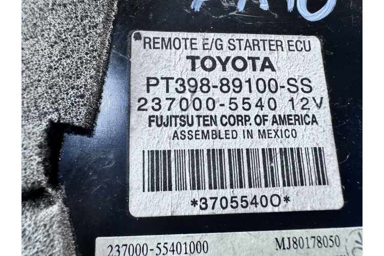 Блок дистанційного запуску двигуна Lexus ES 2012-2018 PT39889100SS