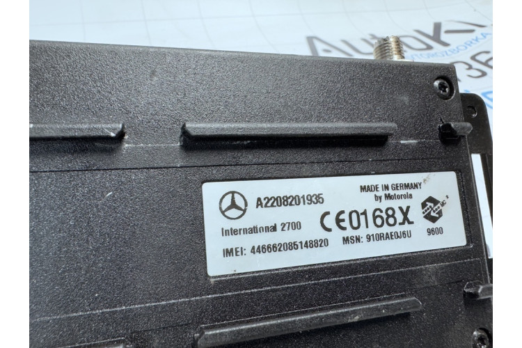 Модуль управления телефоном Mercedes-Benz S W220 1998-2005 A2208201935