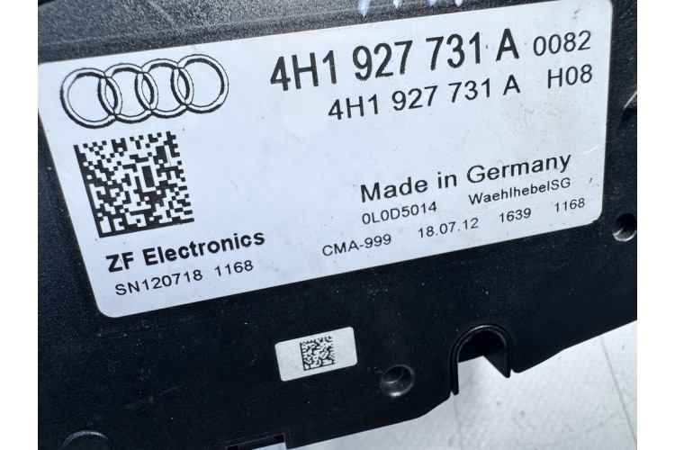 Селектор КПП Audi A8 S8 D4 4H 2010-2017 4H1927731A