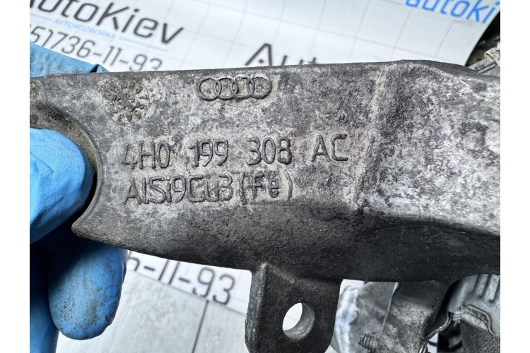 Кронштейн опоры двигателя Audi A8 S8 D4 4H 2010-2017 4H0199308AC Кронштейн опоры двигателя Audi A8 S8 D4 4H 2010-2017 4H0199308AC