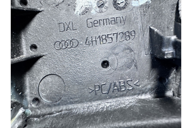 Рамка/накладка панелі приладів Audi A8 S8 D4 4H 2010-2017 4H1857289