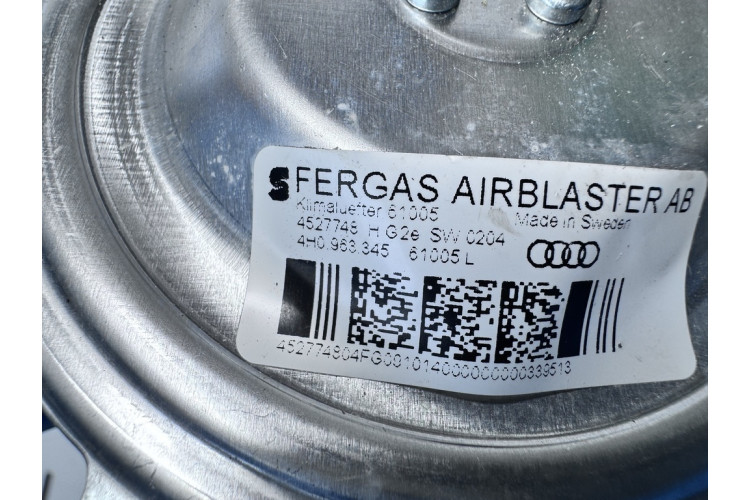 Вентилятор обдування сидіння Audi A8 S8 D4 4H 2010-2017 4H0963345